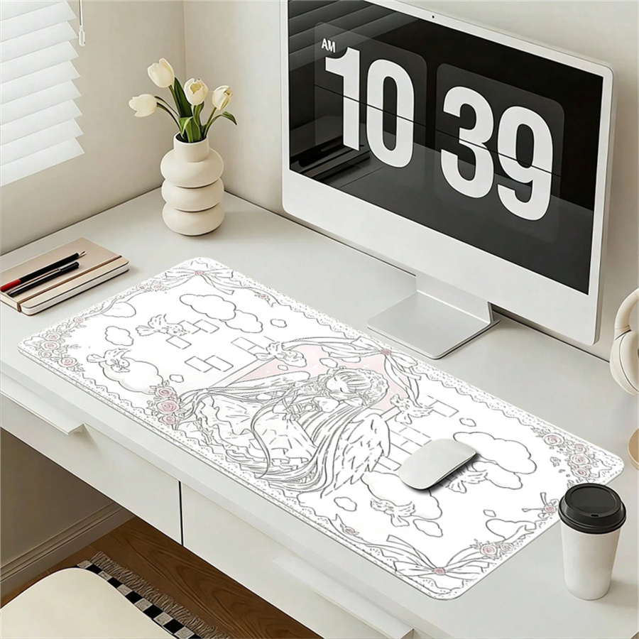 Leather Desk Pad - Leather Mouse Pad, Desk Carpet with