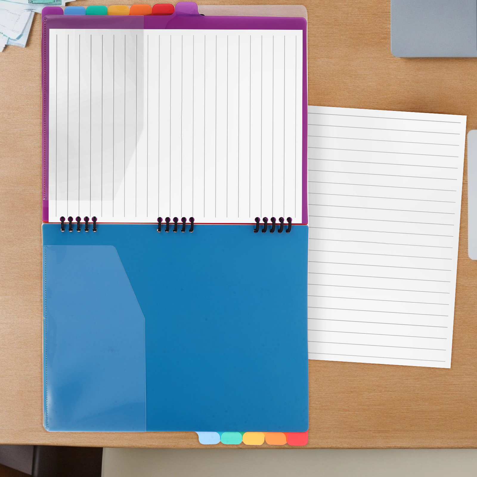 A4 Document Organizer Folder w - Tab Divider A4 recension och pris
