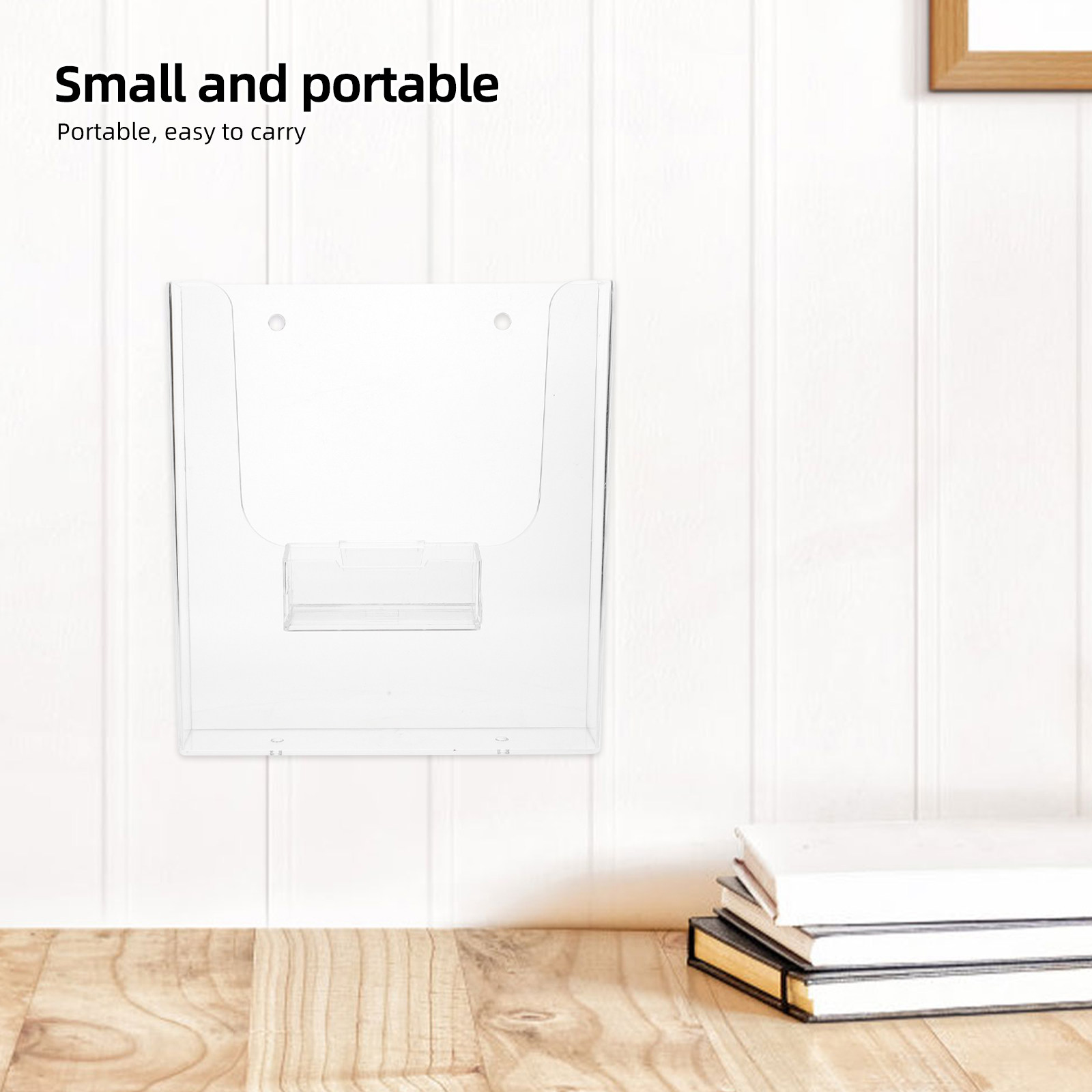 Acrylic A4 File Holder Hanging - Magazine Holder Rack recension och pris
