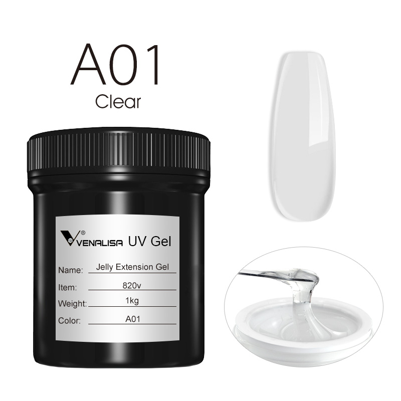 1L VENALISA Jelly Gel Nail Pol - Gel Refill Pack recension och pris