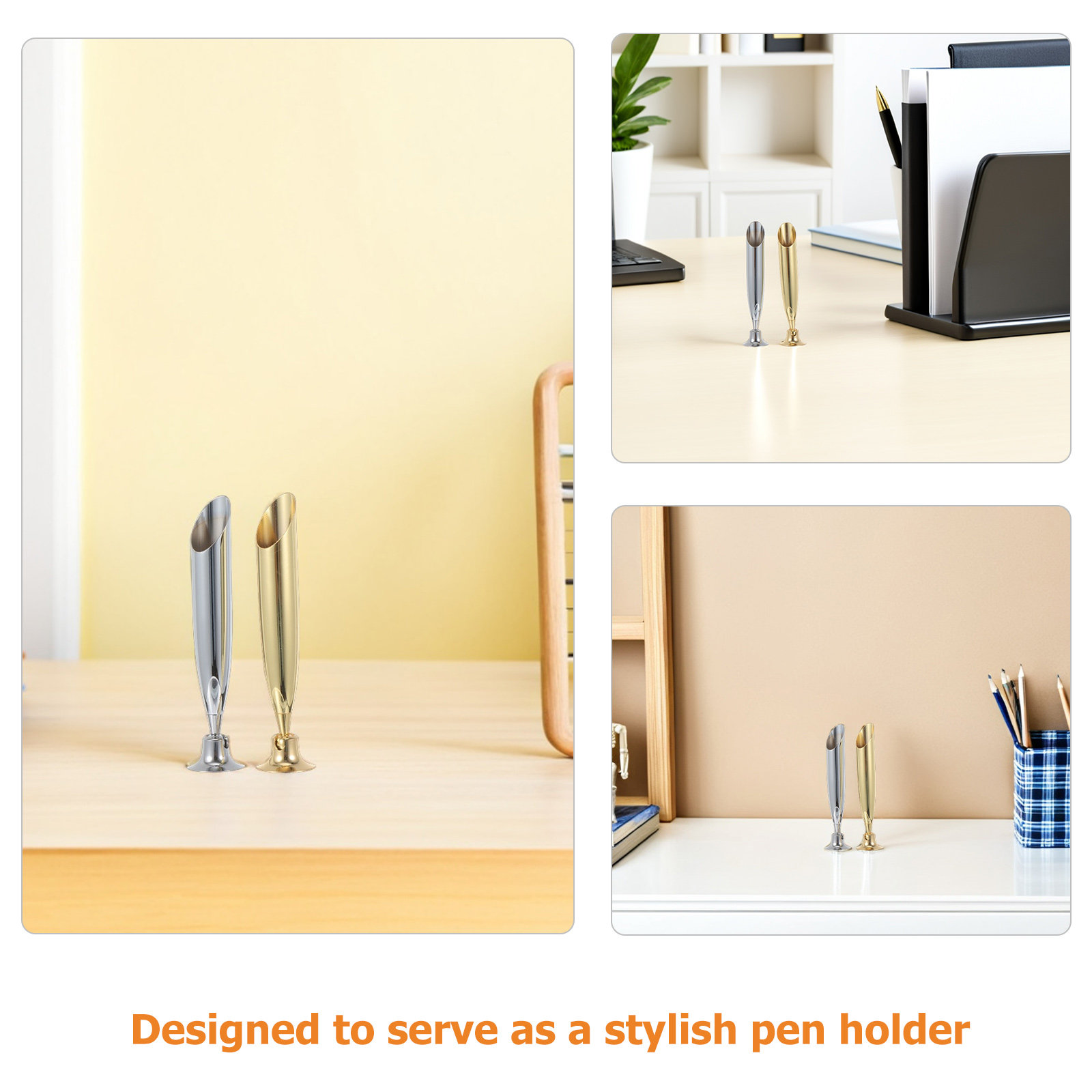 3Pcs Stainless Steel Pen Holde - Pen Rest Single recension och pris