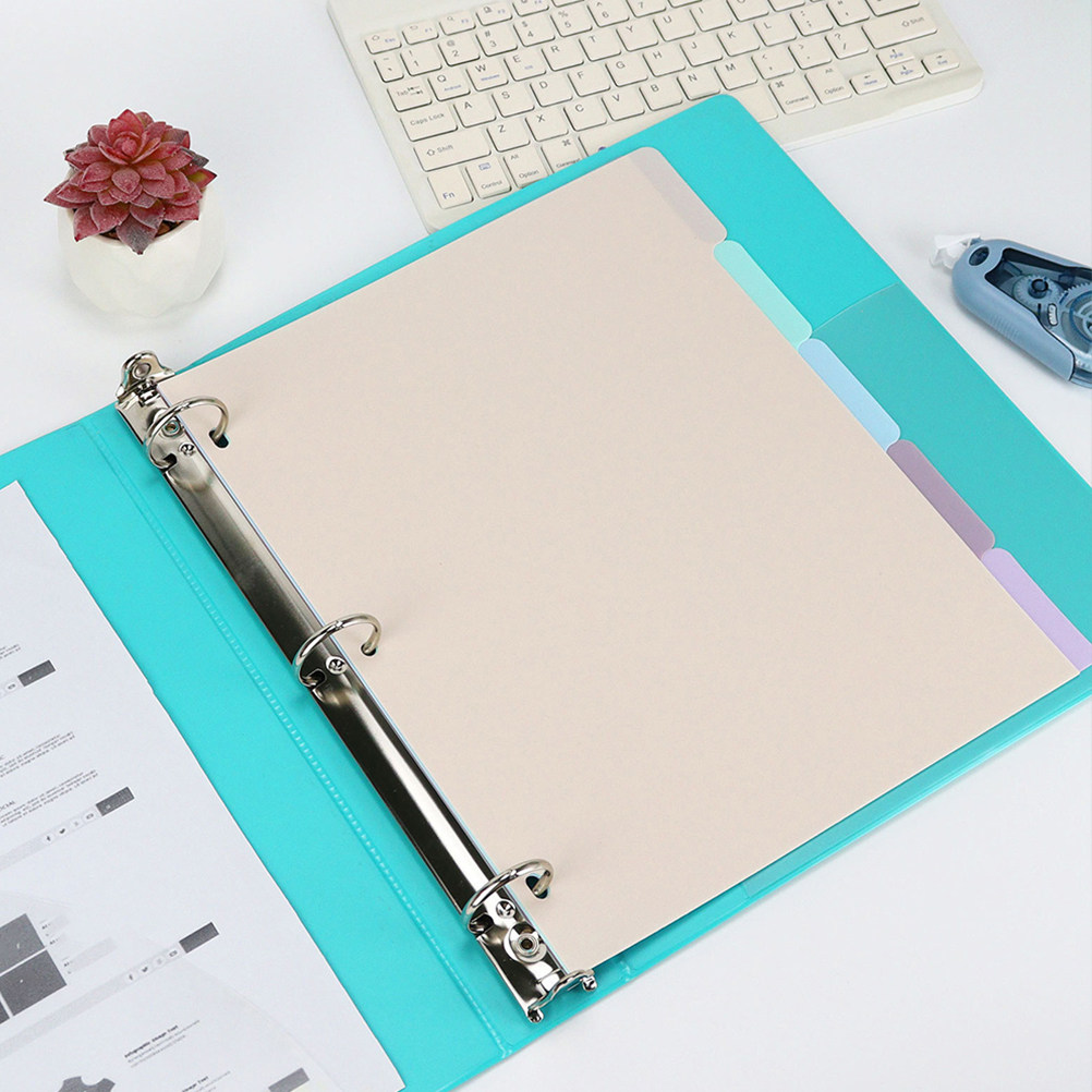 1Set Plastic Binder Dividers A - Tab Divider A4 recension och pris