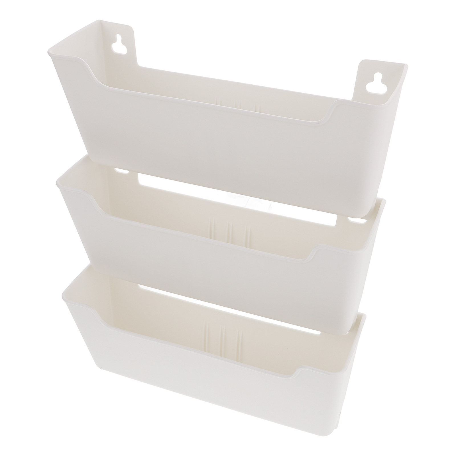 1Set Clear Wall File Organizer - Magazine Holder Rack recension och pris