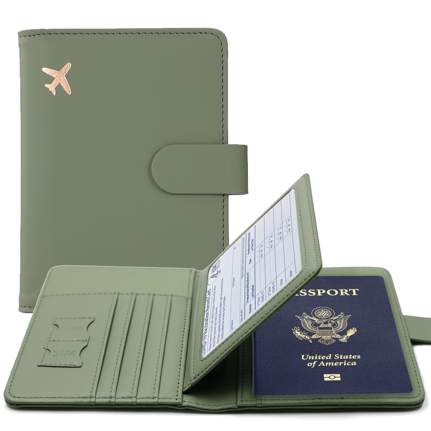 RFID Passport Cover Case Passp - Index Card Holder recension och pris