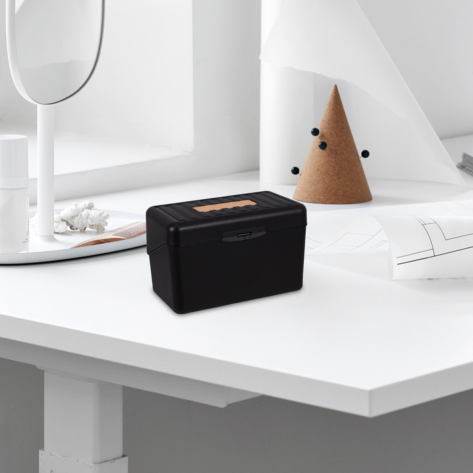 Premium Index Card Holder Box  - Index Card Holder recension och pris
