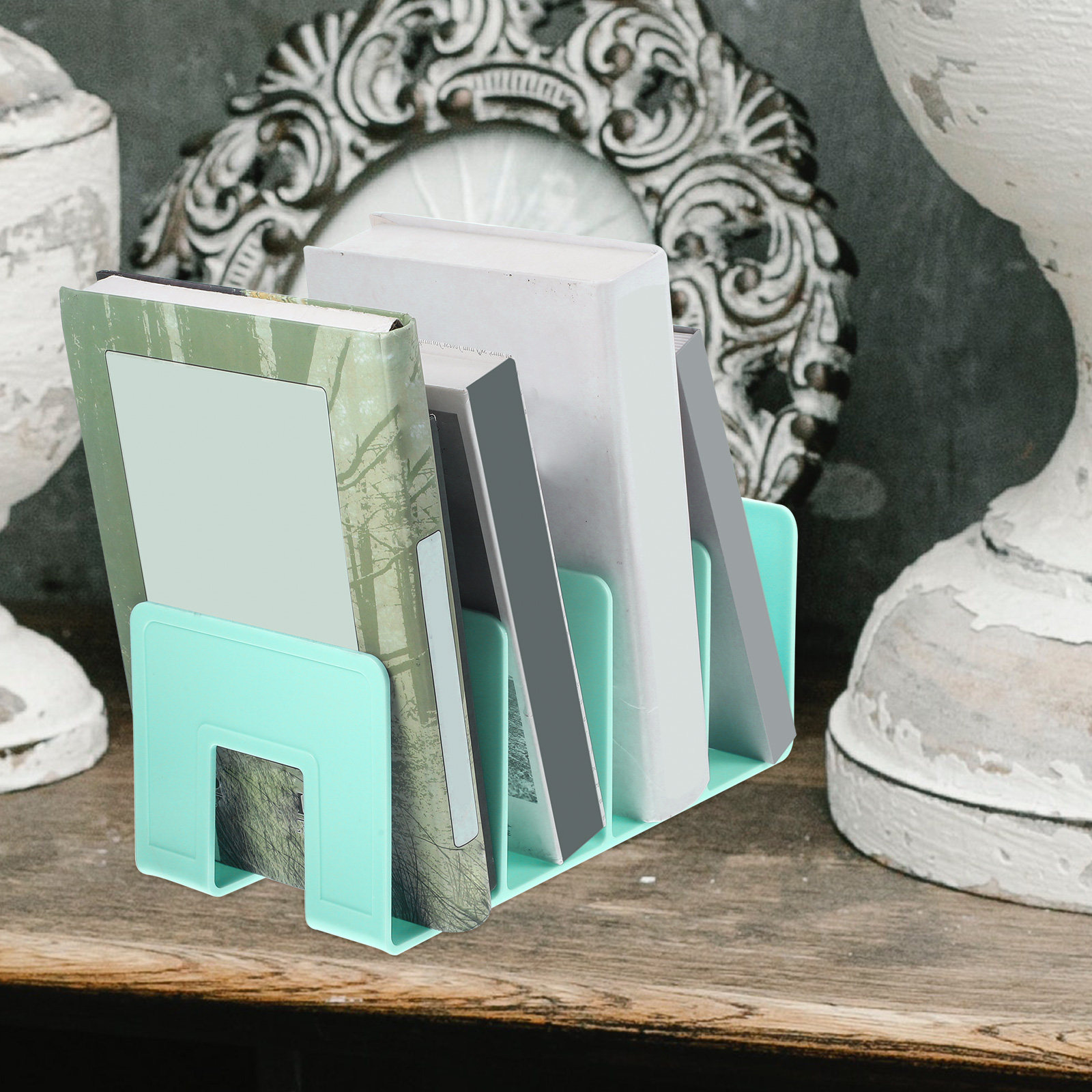 Desktop Document Storage Rack  - Magazine Holder Rack recension och pris