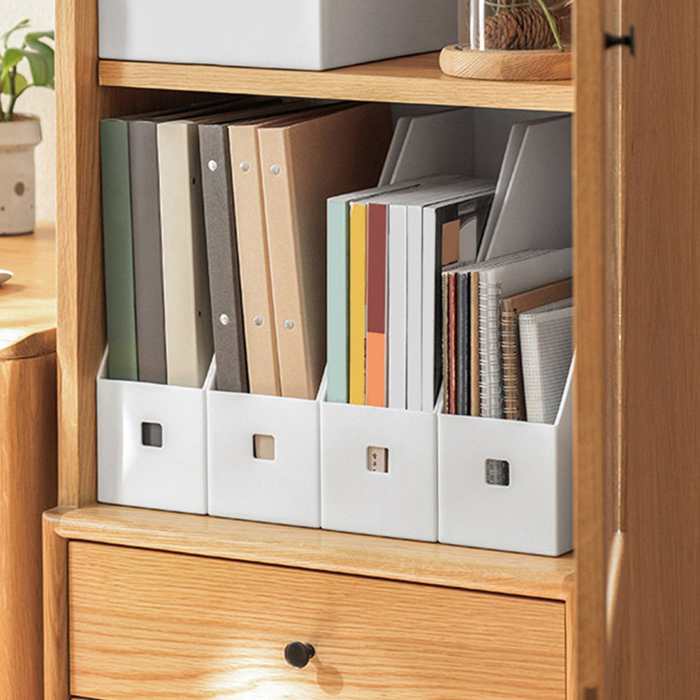 4Pcs Plastic File Organizer Bo - Magazine Holder Rack recension och pris