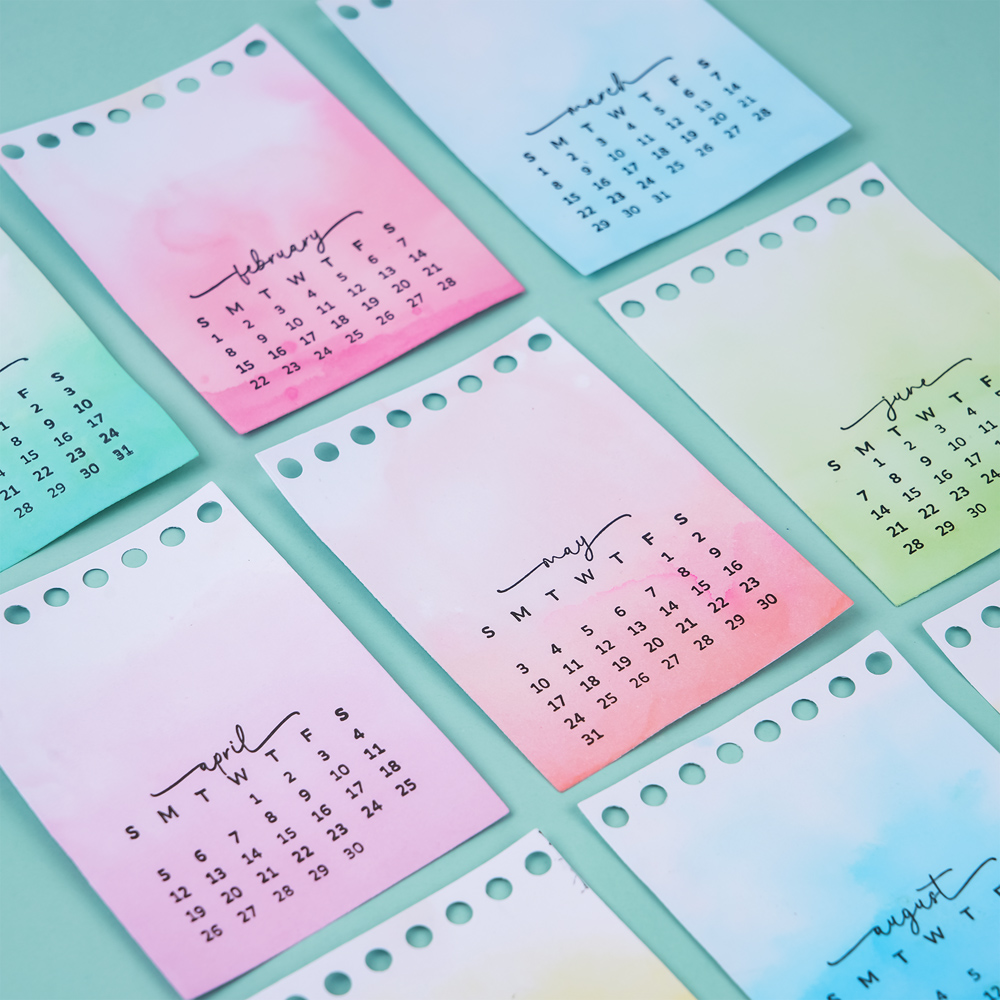 Calendar Date 2026 Clear Stamp - Rubber Date Stamp recension och pris
