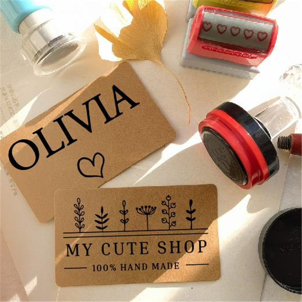 Personalized Logo Self Inking  - Rubber Date Stamp recension och pris