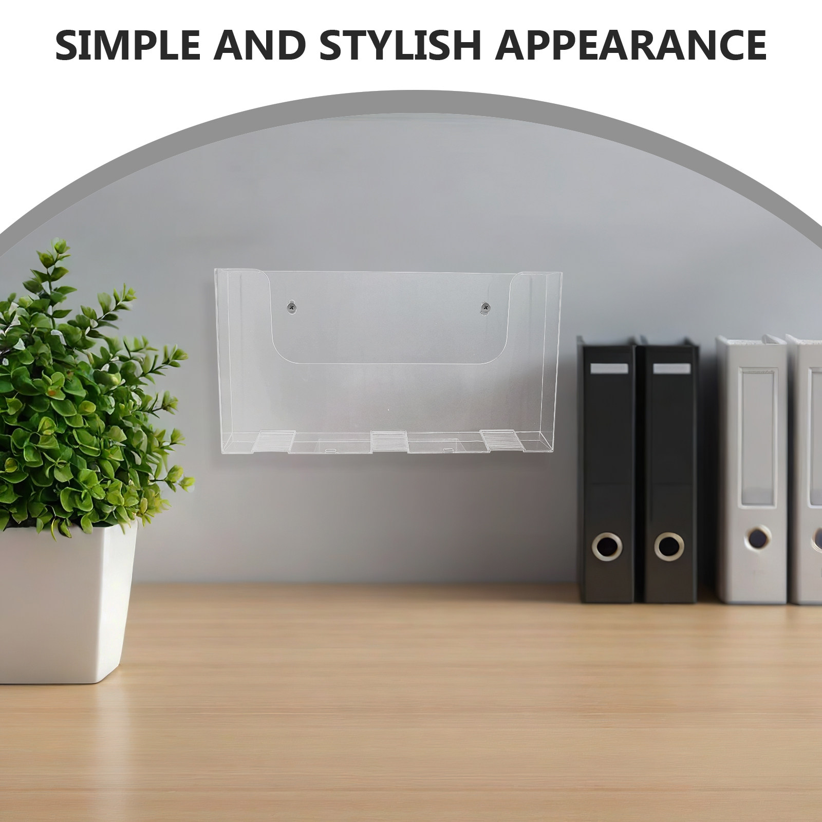 2Pcs Wall Mounted Magazine Hol - Magazine Holder Rack recension och pris