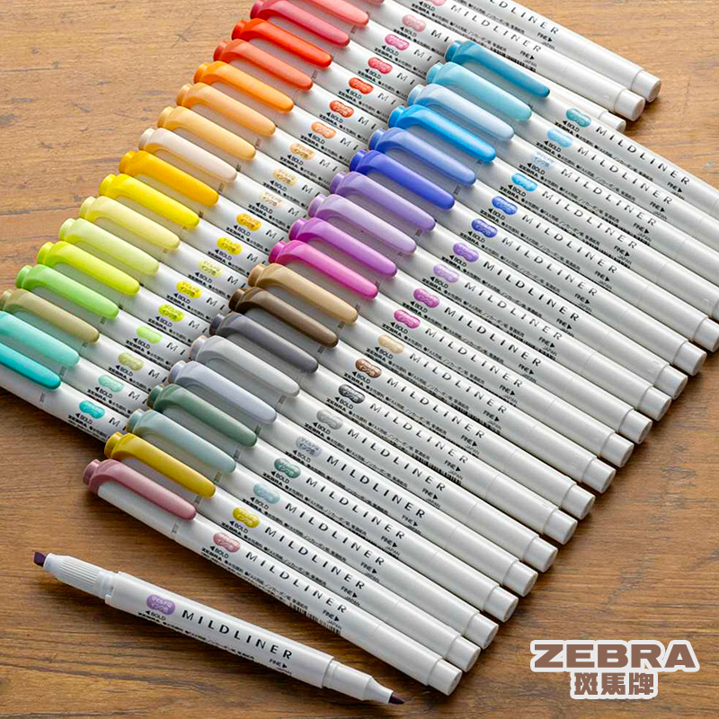 Japan ZEBRA Mildliner Highligh - Zebra Pen Mildliner recension och pris