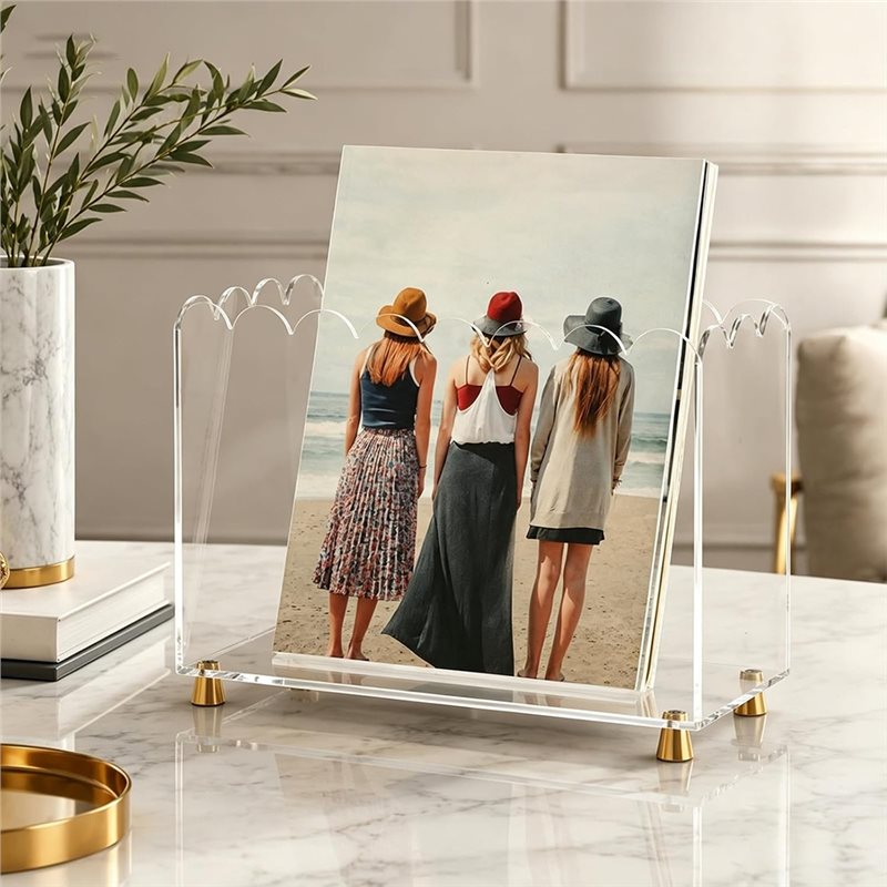 Hot Sale-Acrylic Magazine Hold - Magazine Holder Rack recension och pris
